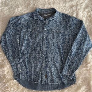 Wrangler Denim Retro Premium Men's Shirt XL